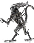 18 Queen Alien Inspired Recycled Metal Sculpture - Xformerz