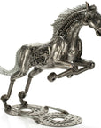 20 Horse Inspired Recycled Metal Art Sculpture - Xformerz