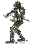 23 Predator with Axe Inspired Recycled Metal Sculpture - Xformerz
