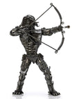 23 Predator with Bow & Arrow Inspired Recycled Metal Sculpture - Xformerz