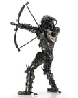 23 Predator with Bow & Arrow Inspired Recycled Metal Sculpture - Xformerz