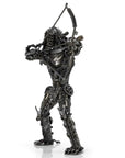 23 Predator with Bow & Arrow Inspired Recycled Metal Sculpture - Xformerz