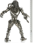 23 Predator with Sword Inspired Recycled Metal Sculpture - Xformerz