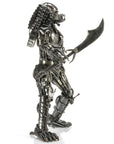23 Predator with Sword Inspired Recycled Metal Sculpture - Xformerz