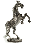 24 Jumping Horse Inspired Recycled Metal Art Sculpture - Xformerz