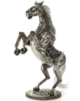 24 Jumping Horse Inspired Recycled Metal Art Sculpture - Xformerz