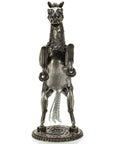 24 Jumping Horse Inspired Recycled Metal Art Sculpture - Xformerz
