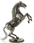 24 Jumping Horse Inspired Recycled Metal Art Sculpture - Xformerz