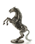 24 Jumping Horse Inspired Recycled Metal Art Sculpture - Xformerz