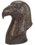 32 Eagle Head Recycled Metal Art - Xformerz