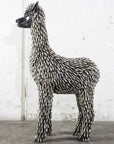 55 Spark Plug Alpaca Inspired Recycled Metal Sculpture - Xformerz