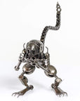 Alien Inspired Recycled Metal Sculpture - Xformerz