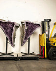 Amethyst Geode Wings Pair - 67 in. 474 lbs - Xformerz