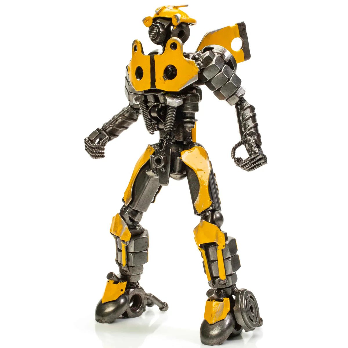 BumbleBee Inspired Recycled Metal Sculpture - Xformerz