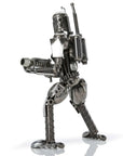 Jango Fett with Blaster Inspired Recycled Metal Sculpture - Xformerz