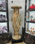 Pakistan Green Onyx Vase - 72” - Xformerz