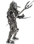Predator with Brass Inspired Recycled Metal Sculpture - Xformerz