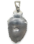Royston Turquoise USA Native American Made 925 Sterling Silver Pendant - Xformerz