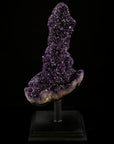 Uruguayan Amethyst Geode Specimen with Rare Stalactite Growth