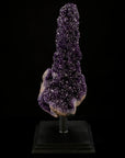 Uruguayan Amethyst Geode Specimen with Rare Stalactite Growth