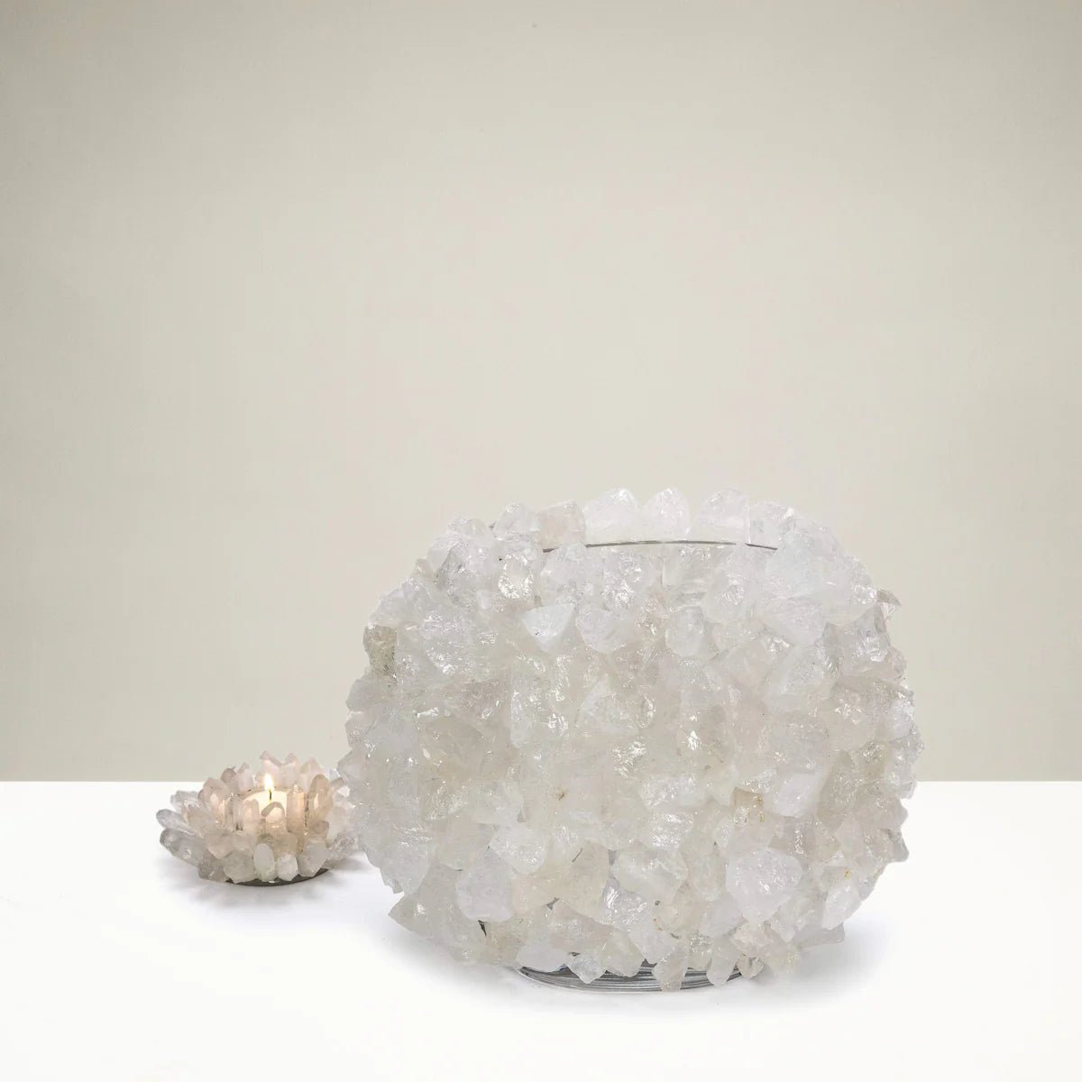 10.5 Clear Quartz Gemstone Vase - Xformerz