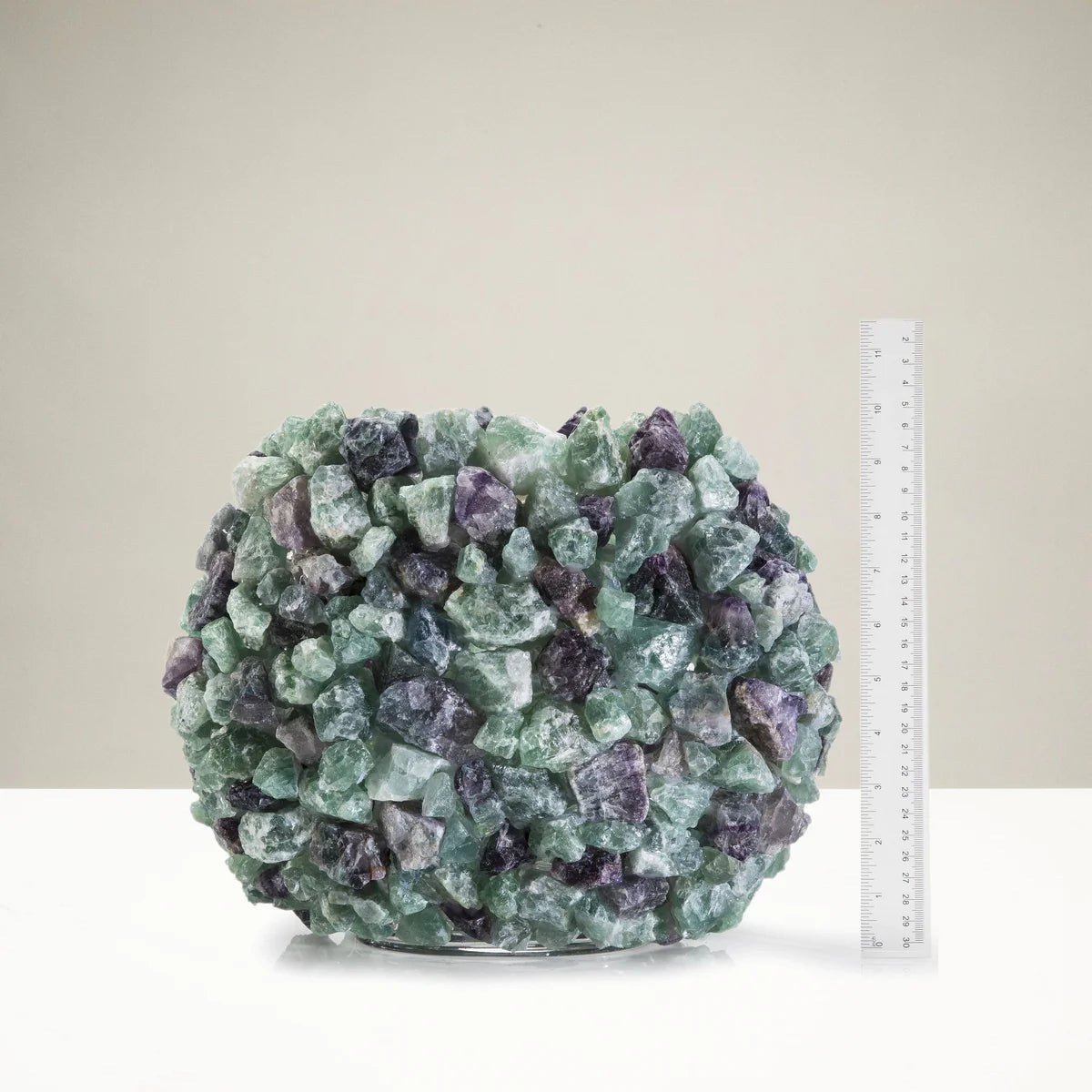 10.5 Fluorite Gemstone Vase - Xformerz