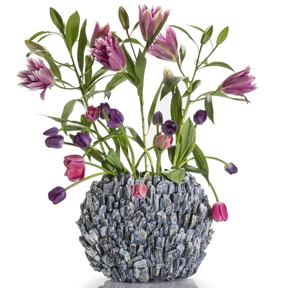 10.5 Kyanite Gemstone Vase - Xformerz