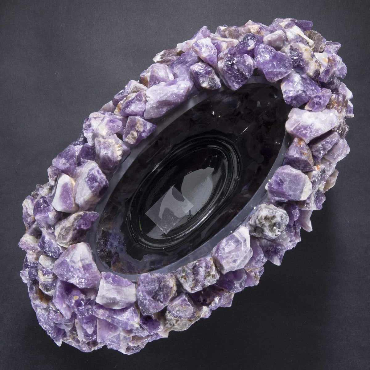 10.5 Natural Amethyst Gemstone Vase - Xformerz