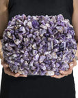 10.5 Natural Amethyst Gemstone Vase - Xformerz