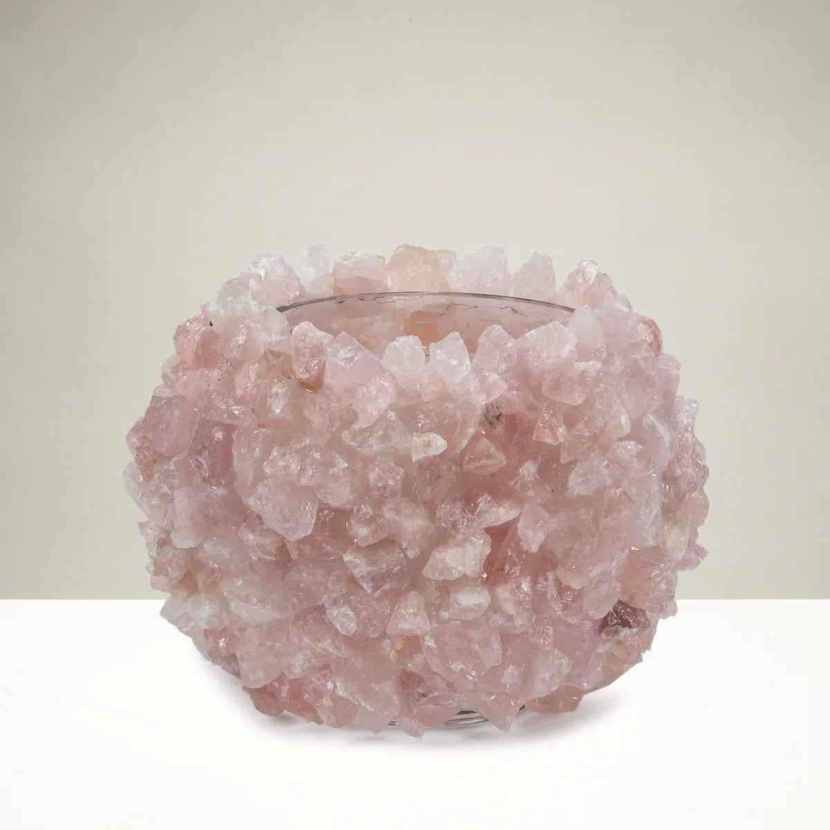 10.5 Rose Quartz Gemstone Vase - Xformerz