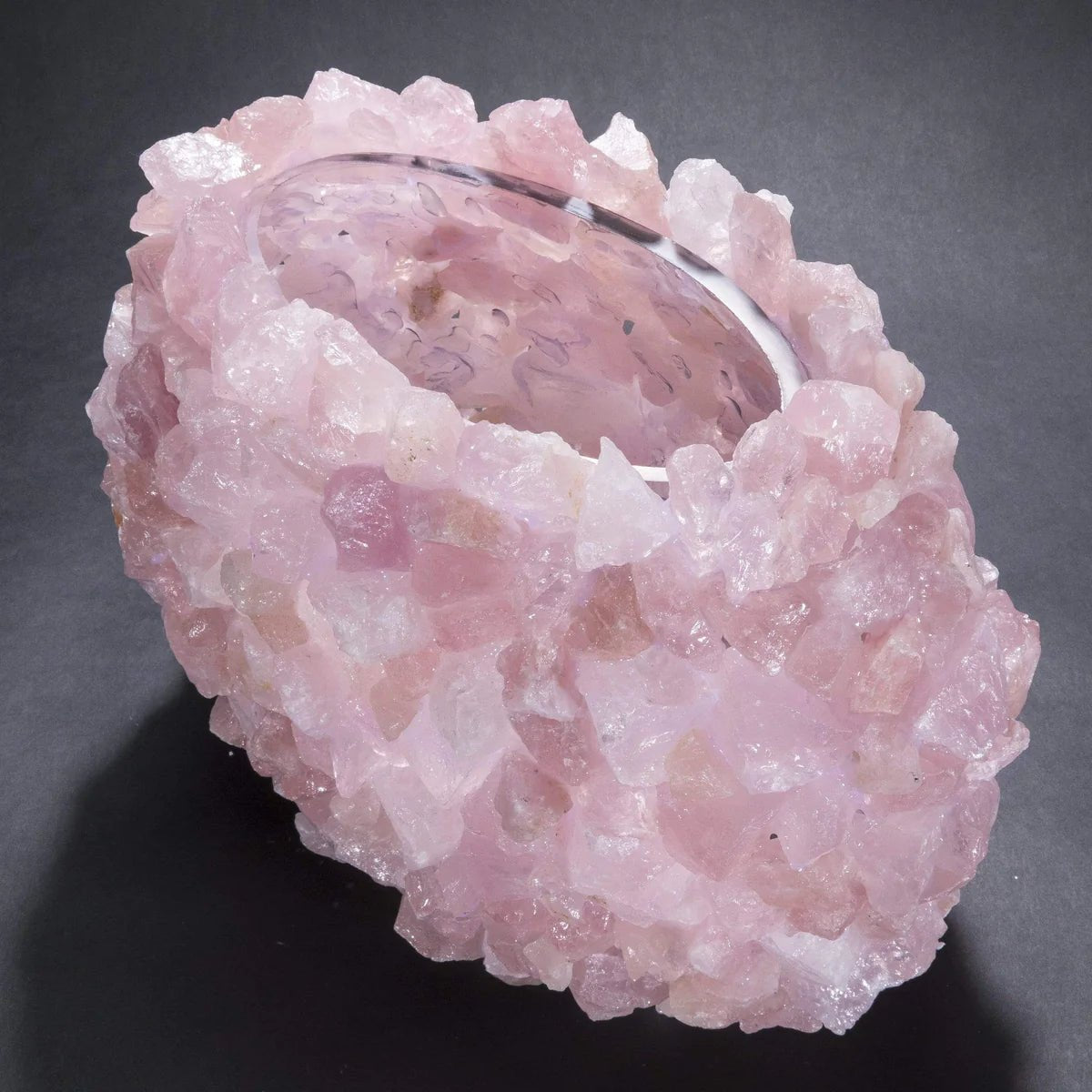 10.5 Rose Quartz Gemstone Vase - Xformerz