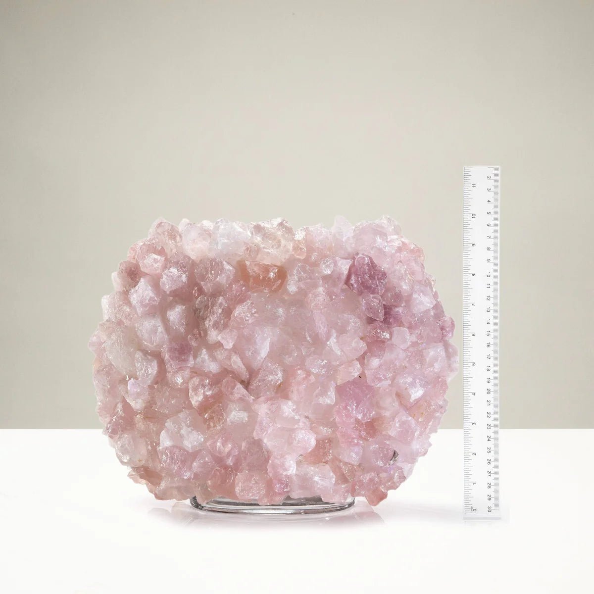 10.5 Rose Quartz Gemstone Vase - Xformerz