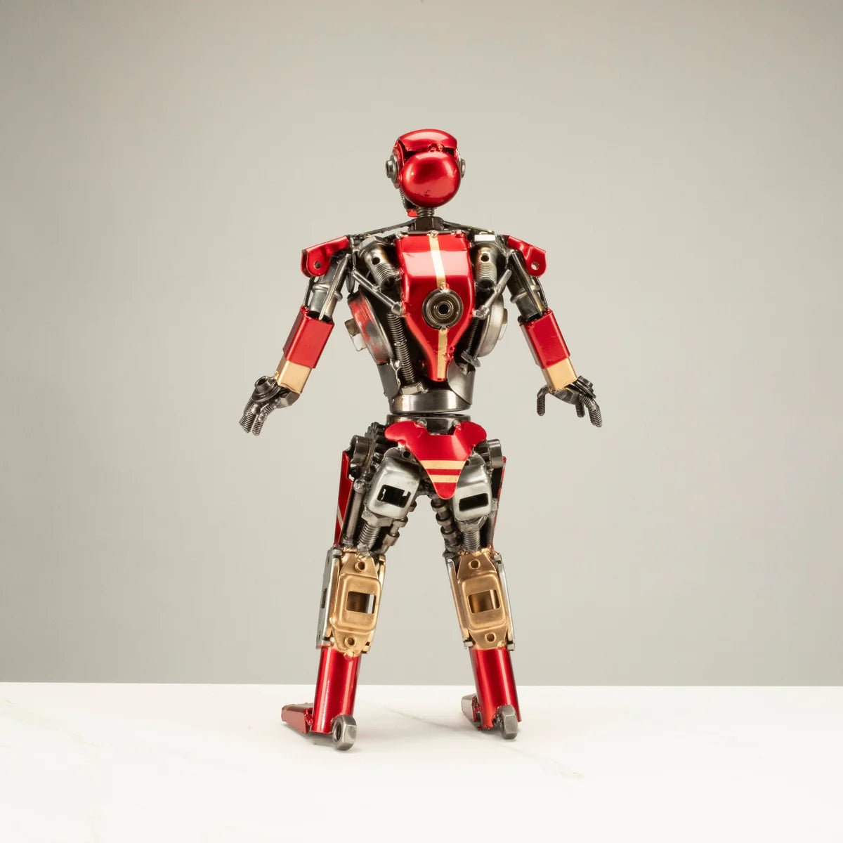 16 Iron Man Inspired Recycled Metal Art Sculpture - Xformerz