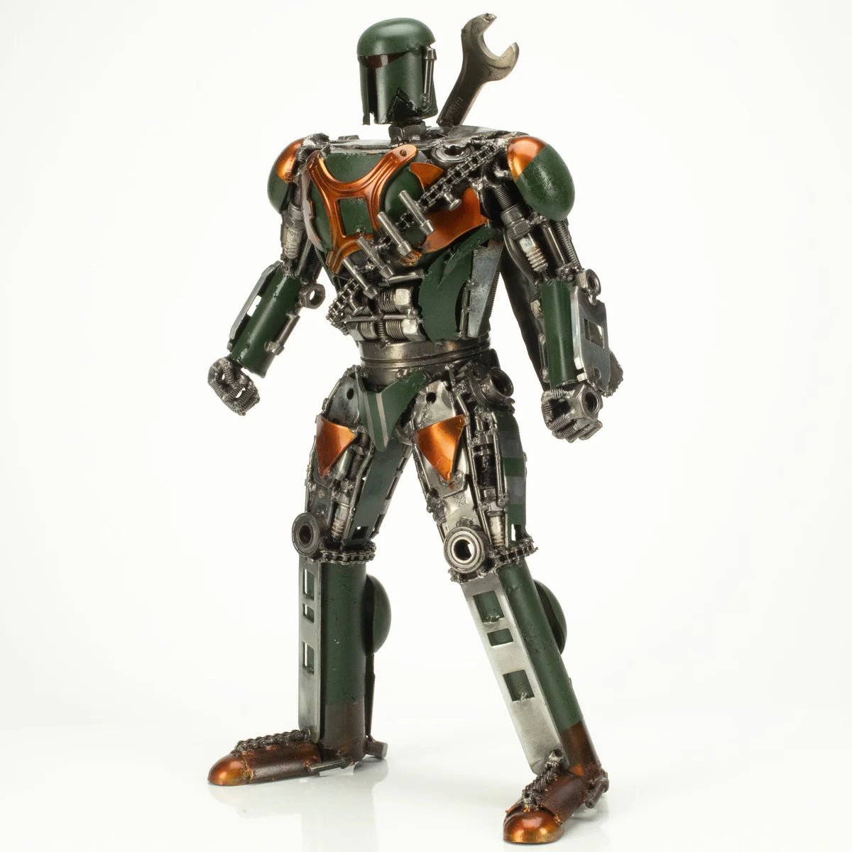 20 Boba Fett Inspired Recycled Metal Art Sculpture - Xformerz