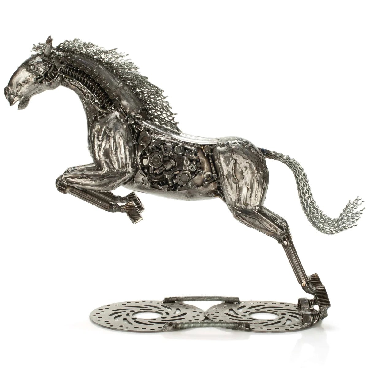 20 Horse Inspired Recycled Metal Art Sculpture - Xformerz