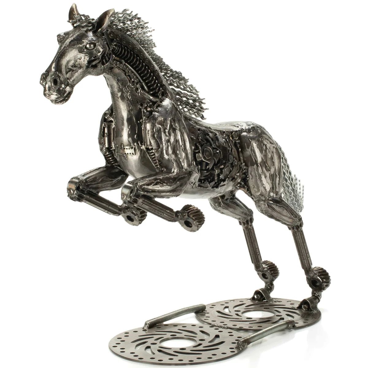 20 Horse Inspired Recycled Metal Art Sculpture - Xformerz