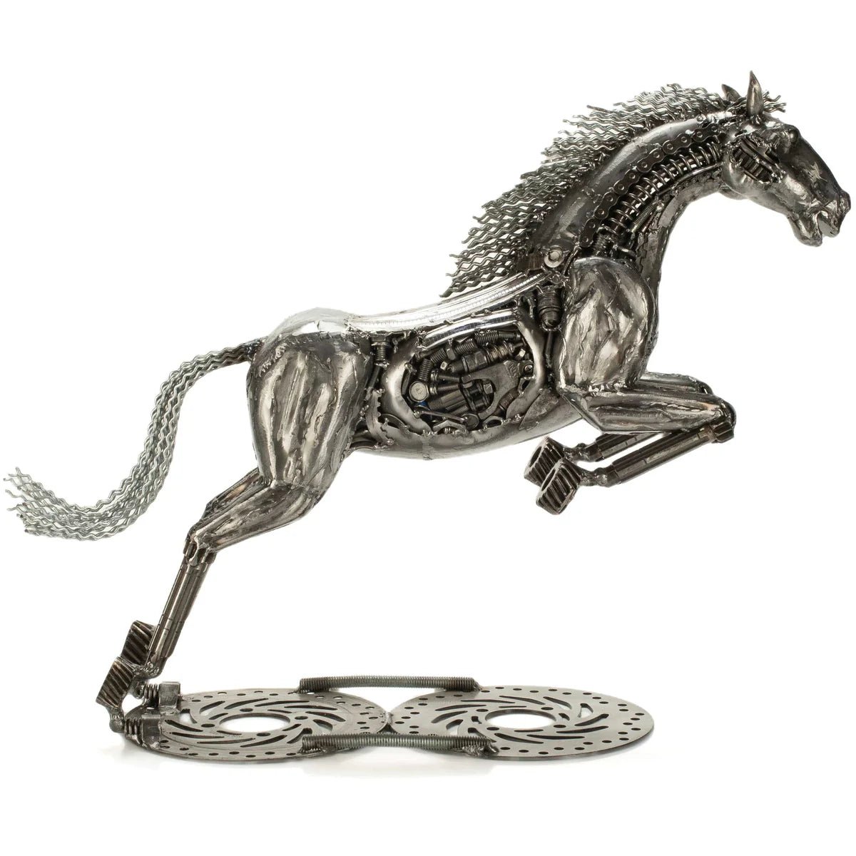 20 Horse Inspired Recycled Metal Art Sculpture - Xformerz