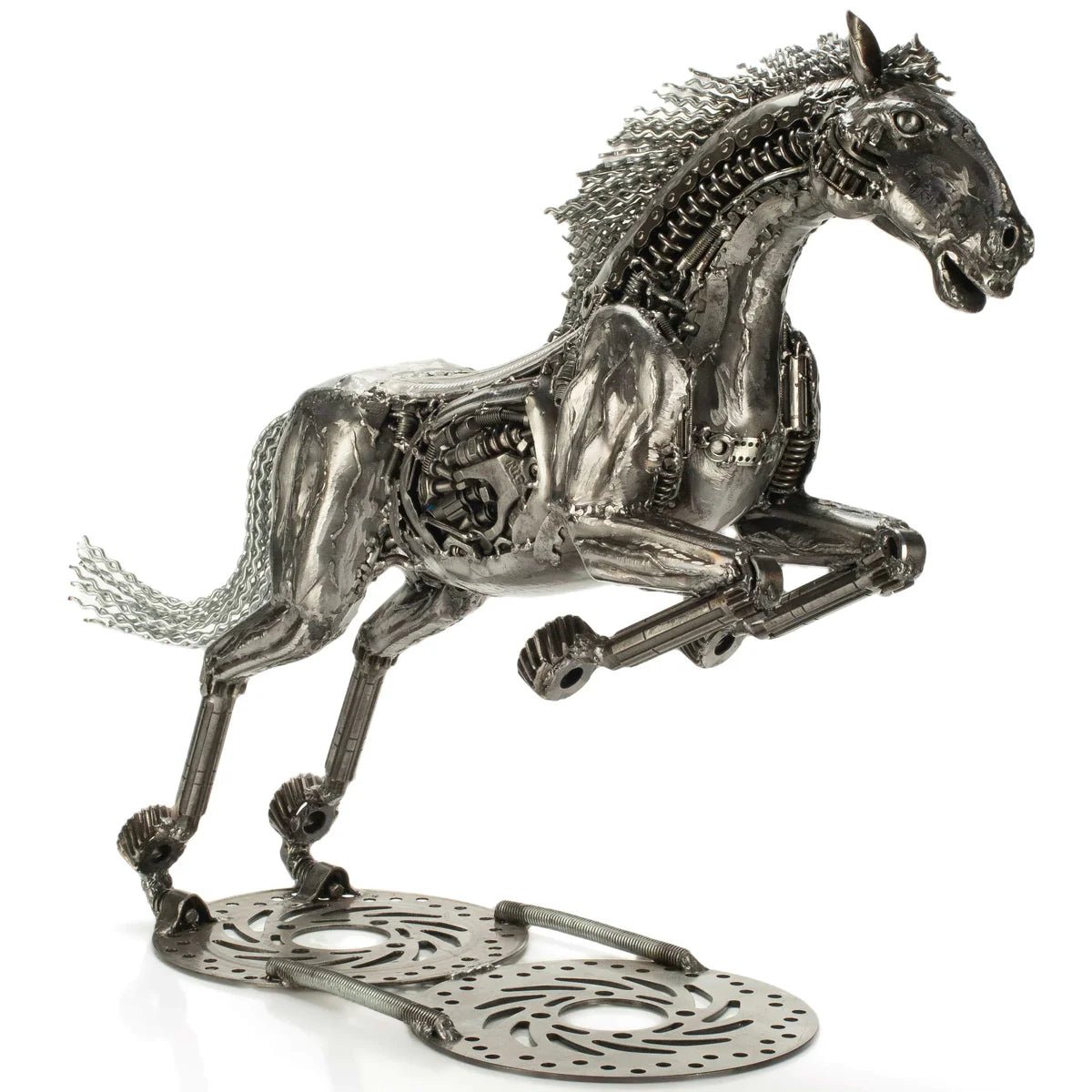 20 Horse Inspired Recycled Metal Art Sculpture - Xformerz