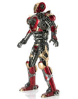 20 Red Iron Man Inspired Recycled Metal Sculpture - Xformerz