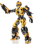 22" Bumblebee Inspired Recycled Metal Sculpture - Xformerz