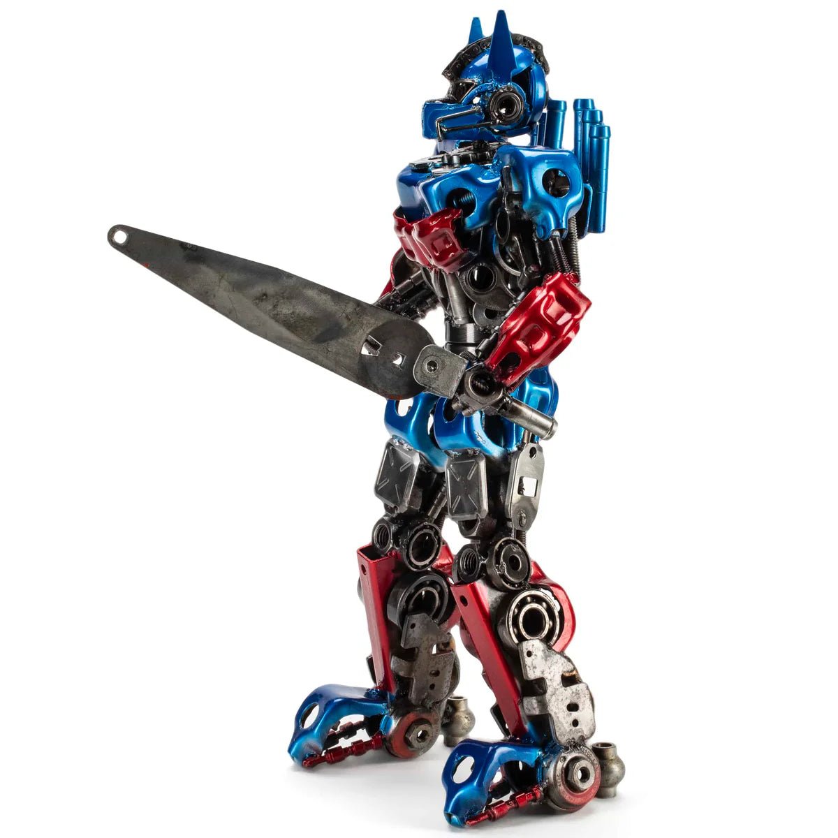 22" Optimus Prime Inspired Recycled Metal Art Sculpture - Xformerz