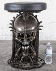 22” Predator Inspired Chair Recycled Metal Sculpture - Xformerz