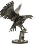 24 Majestic Eagle Inspired Recycled Metal Art Sculpture - Xformerz