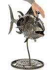 39 Tuna Fish Inspired Recycled Metal Art Sculpture - Xformerz