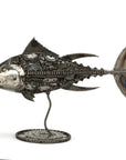 39 Tuna Fish Inspired Recycled Metal Art Sculpture - Xformerz