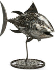 39 Tuna Fish Inspired Recycled Metal Art Sculpture - Xformerz