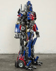 44" Optimus Prime Inspired Recycled Metal Art Sculpture - Xformerz