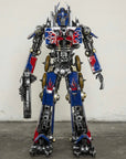 44" Optimus Prime Inspired Recycled Metal Art Sculpture - Xformerz