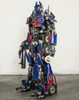 44" Optimus Prime Inspired Recycled Metal Art Sculpture - Xformerz