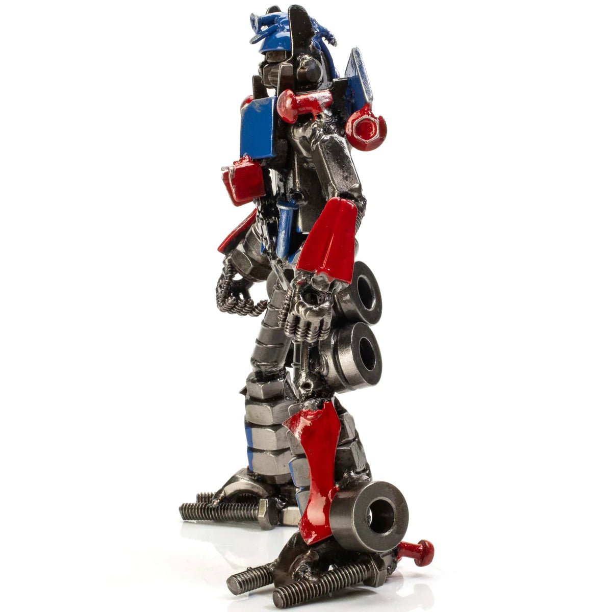 7 Optimus Prime Inspired Recycled Metal Sculpture - Xformerz